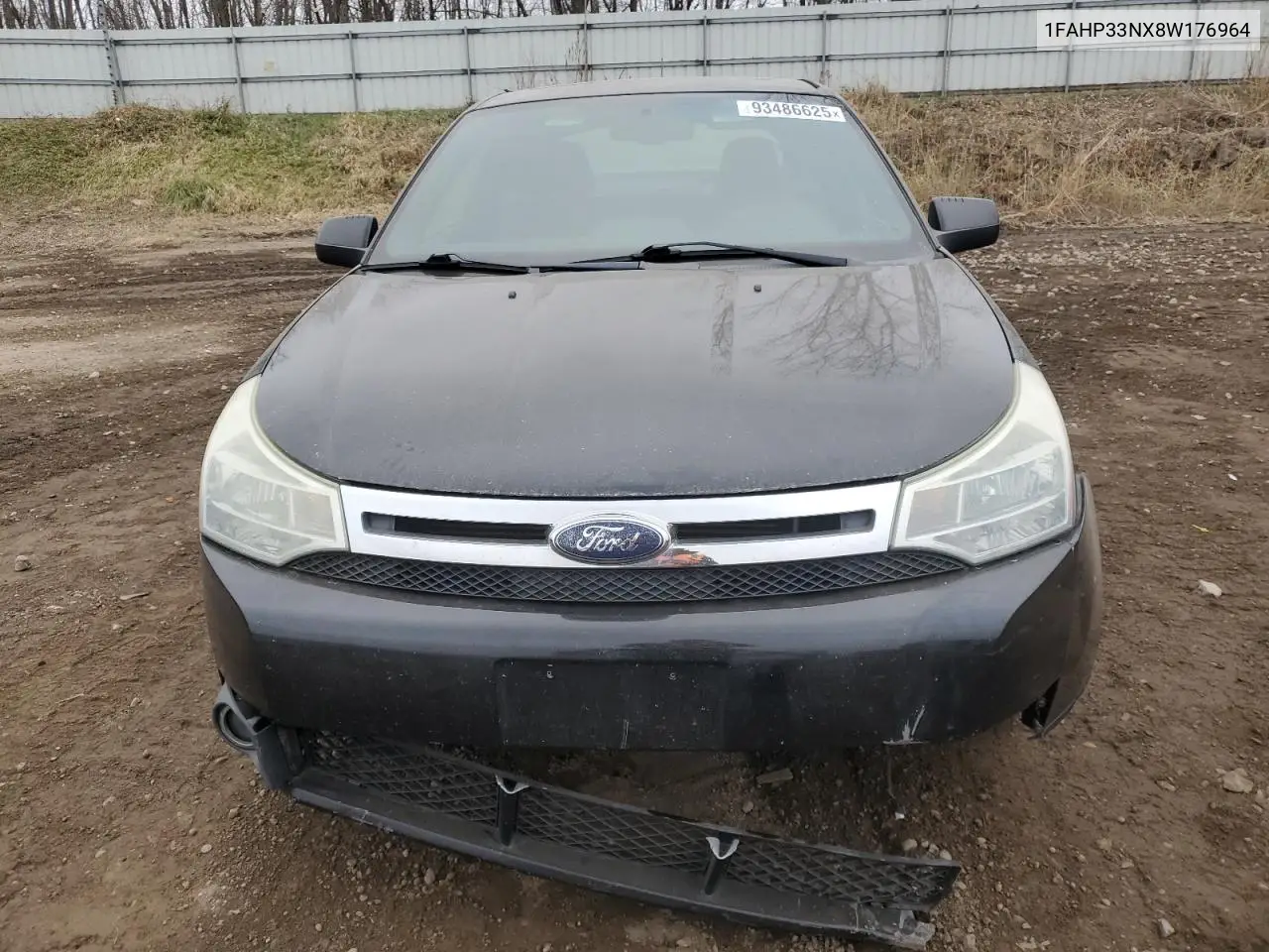 1FAHP33NX8W176964 2008 Ford Focus Se