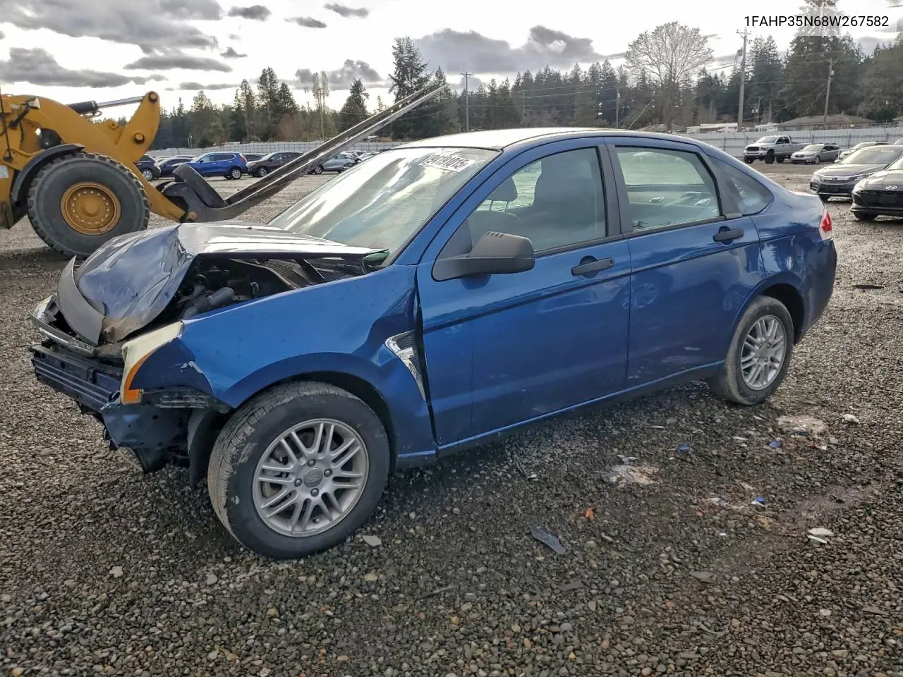 1FAHP35N68W267582 2008 Ford Focus Se