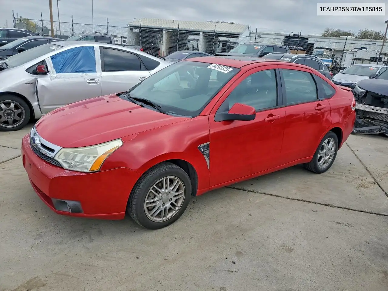 1FAHP35N78W185845 2008 Ford Focus Se