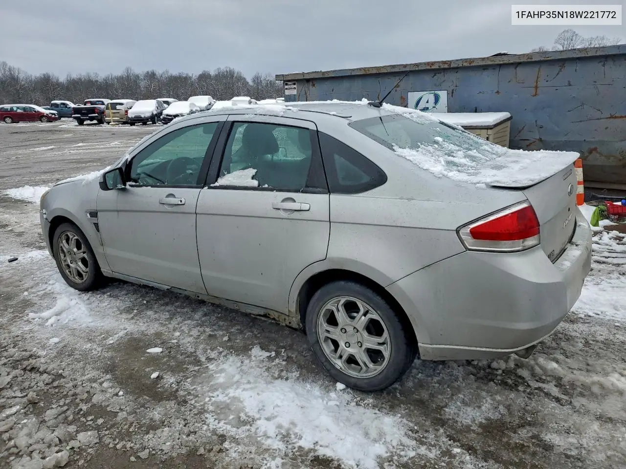 1FAHP35N18W221772 2008 Ford Focus Se