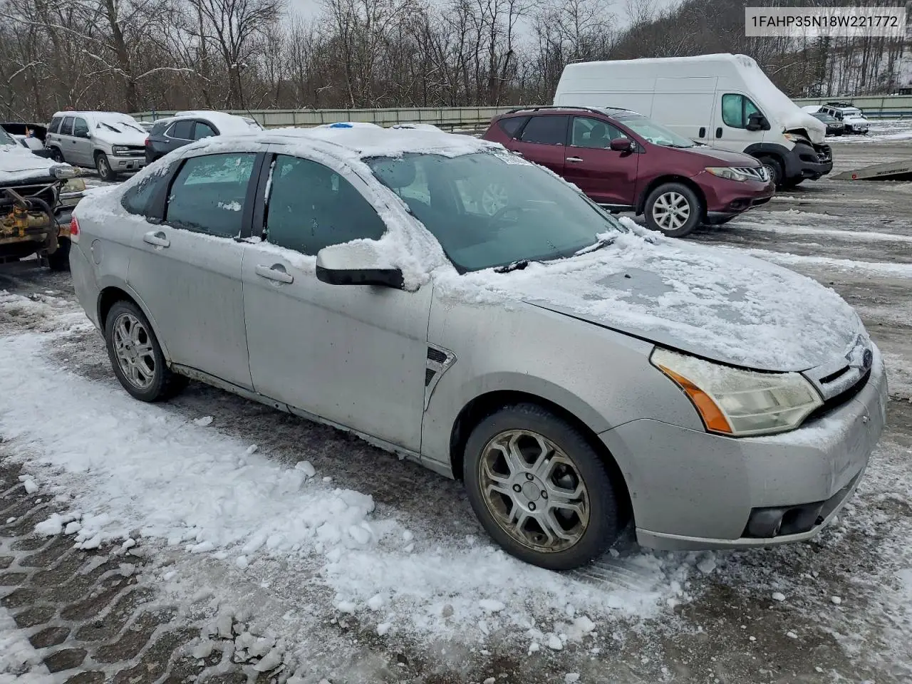 1FAHP35N18W221772 2008 Ford Focus Se
