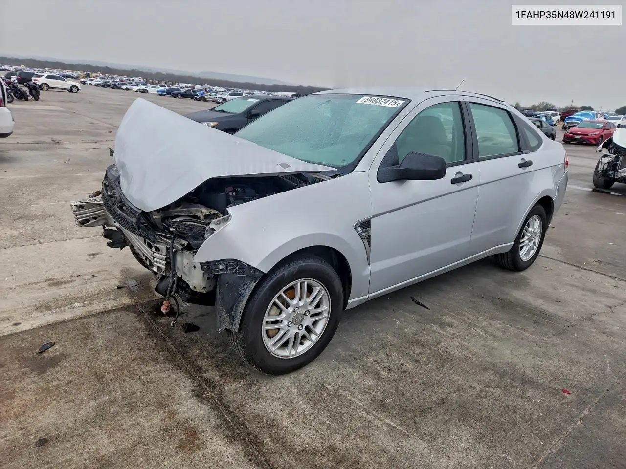 1FAHP35N48W241191 2008 Ford Focus Se
