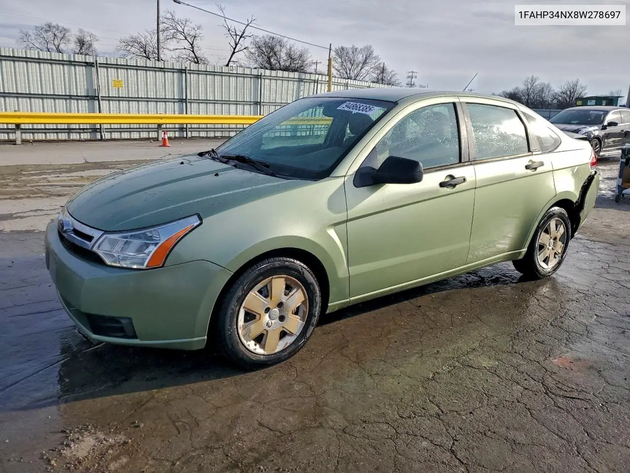 1FAHP34NX8W278697 2008 Ford Focus S/Se