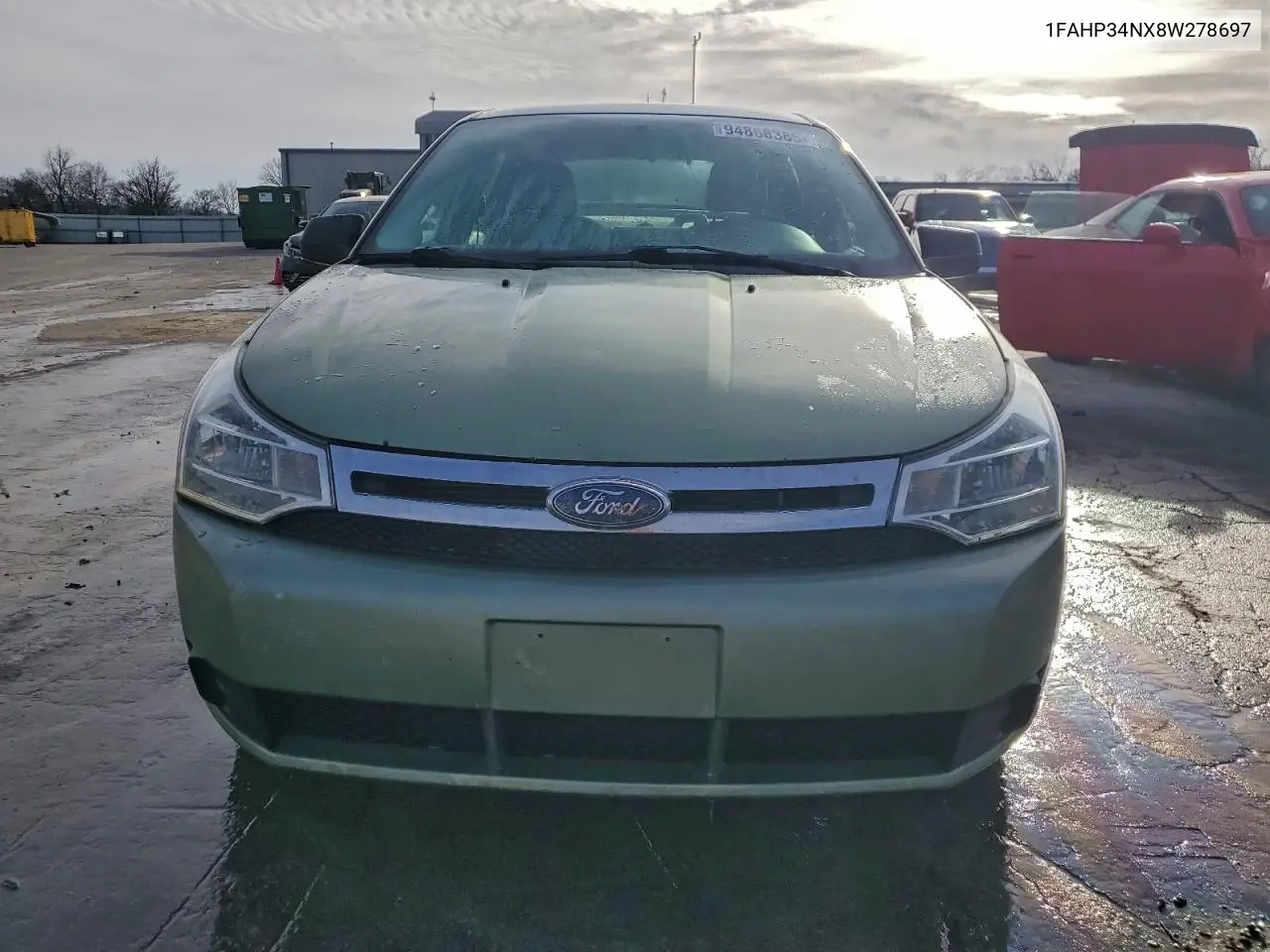 1FAHP34NX8W278697 2008 Ford Focus S/Se