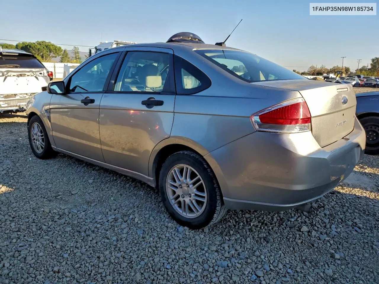 1FAHP35N98W185734 2008 Ford Focus Se