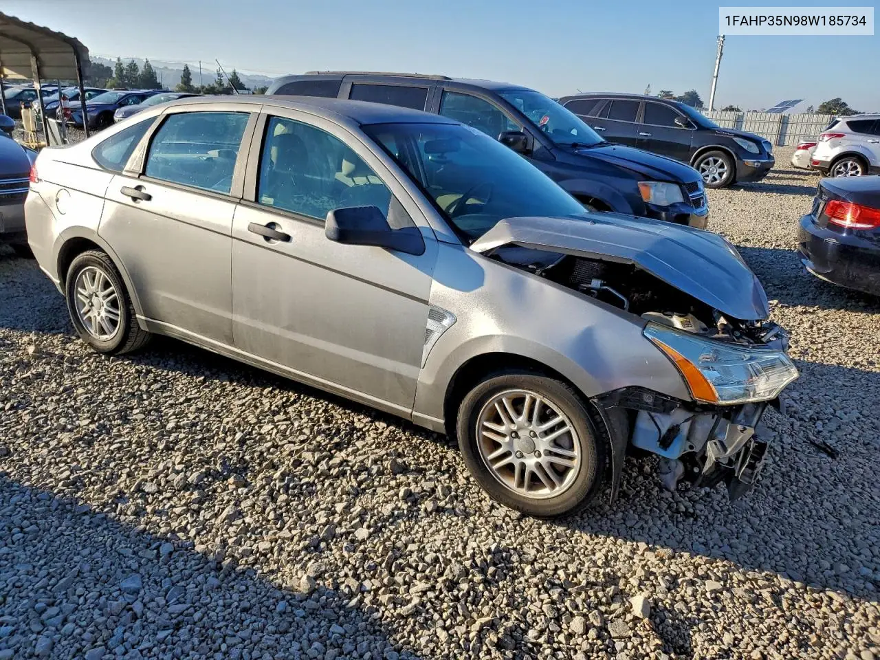 1FAHP35N98W185734 2008 Ford Focus Se