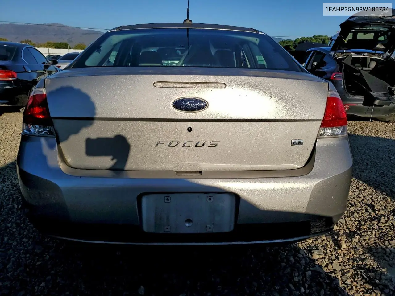 1FAHP35N98W185734 2008 Ford Focus Se