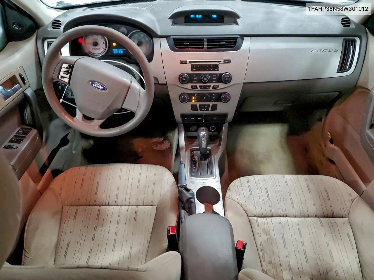 1FAHP35N58W301012 2008 Ford Focus Se