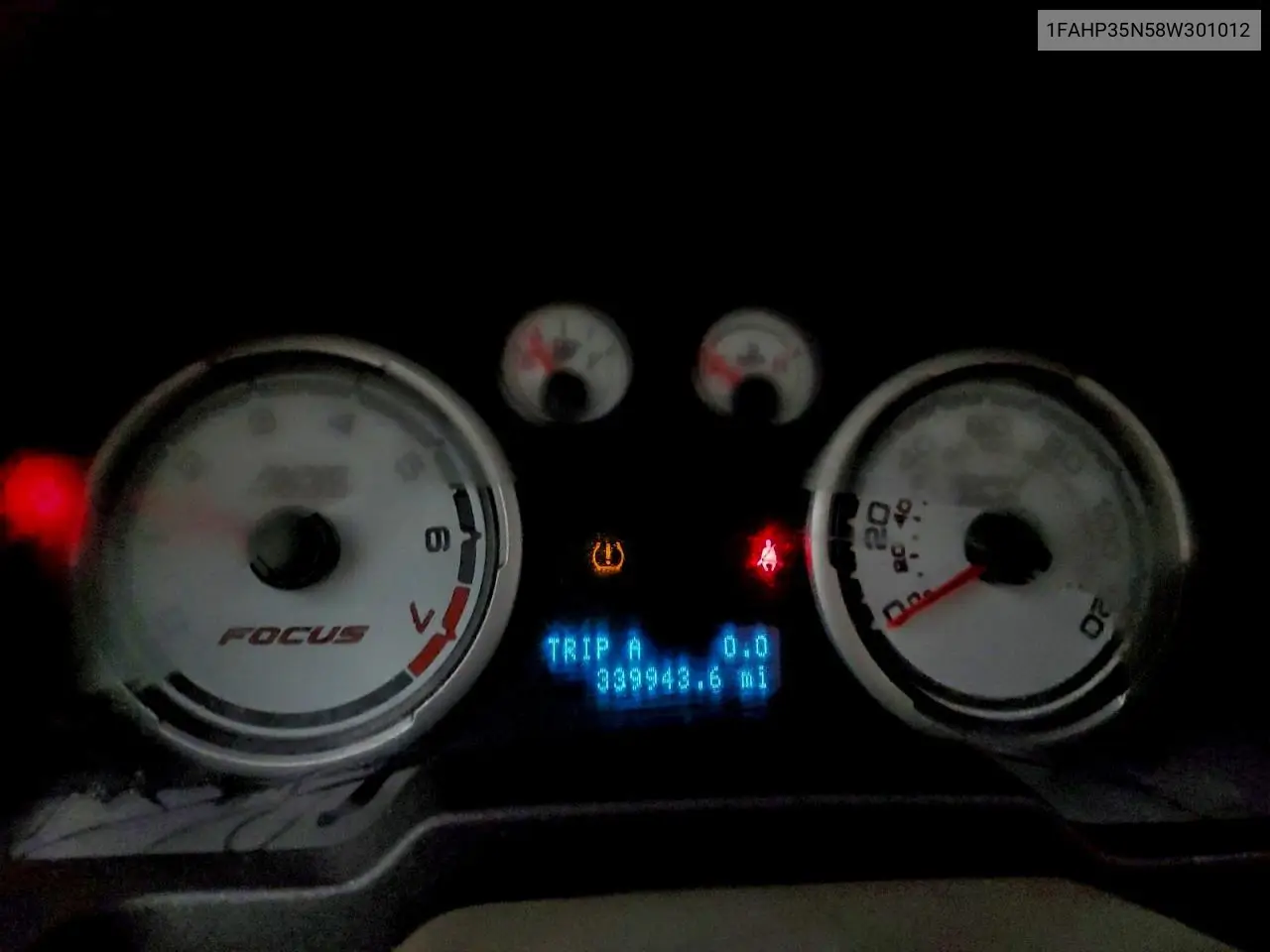 1FAHP35N58W301012 2008 Ford Focus Se
