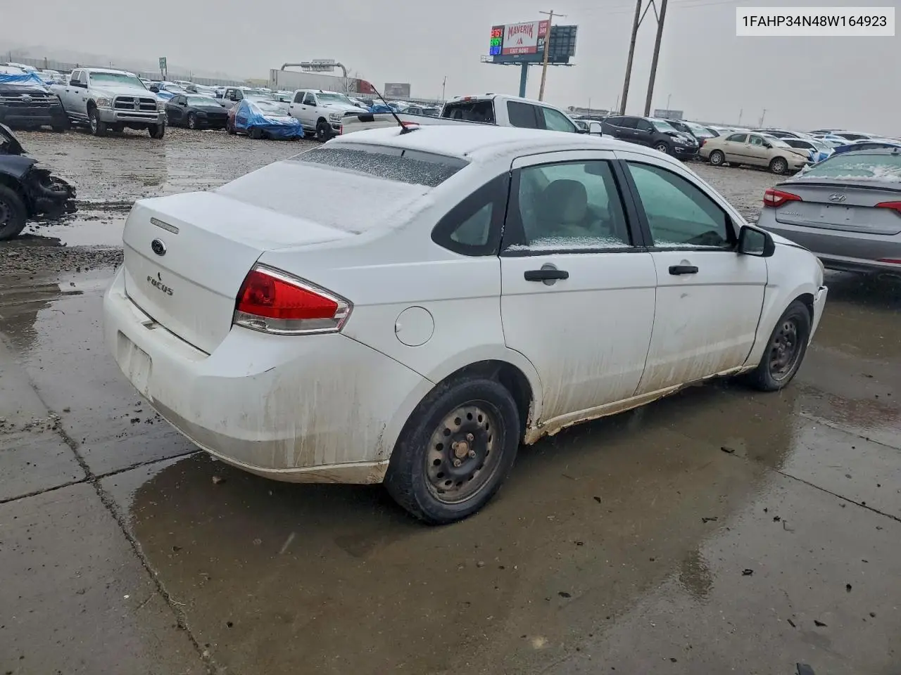 1FAHP34N48W164923 2008 Ford Focus S/Se