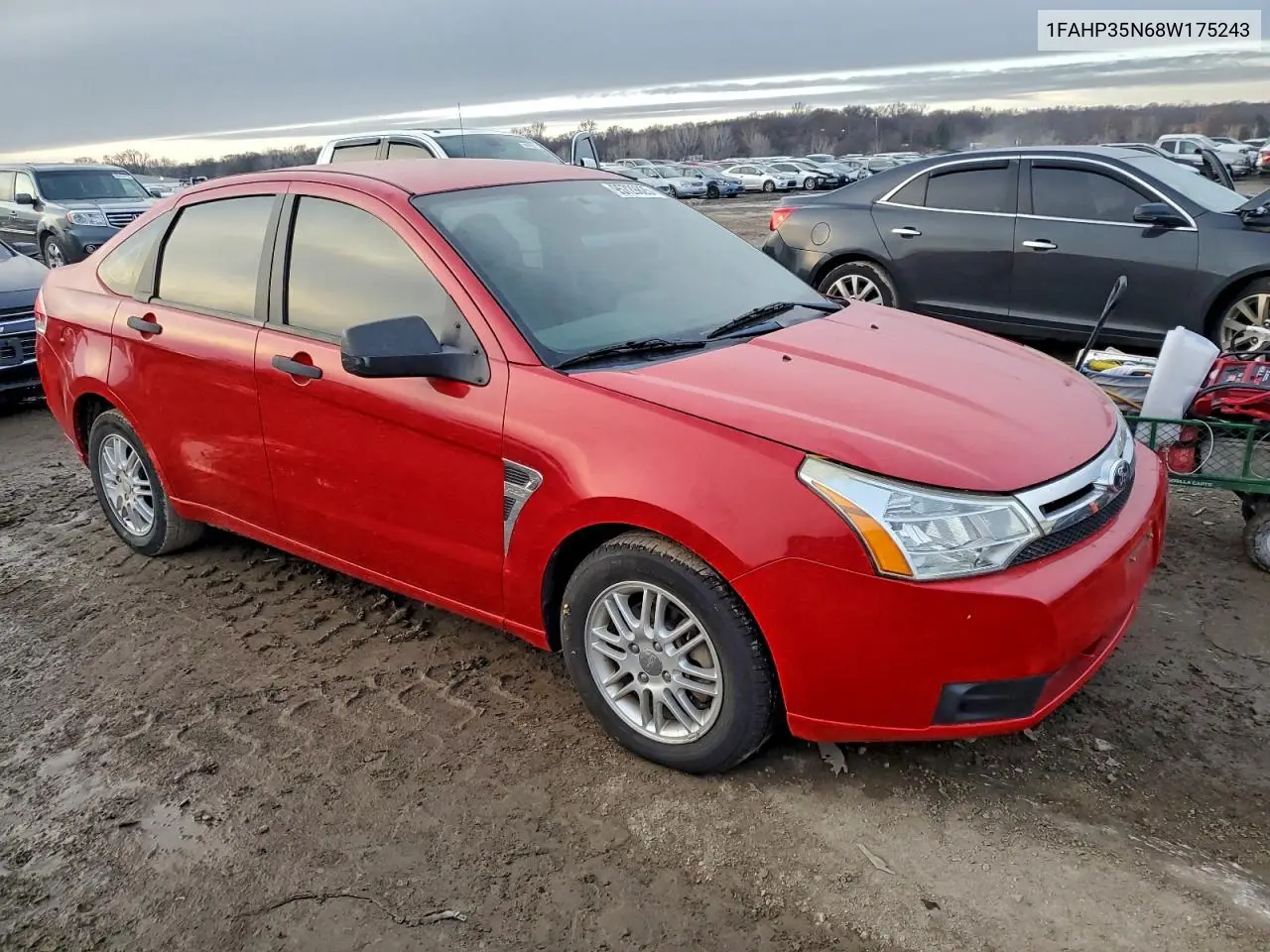 1FAHP35N68W175243 2008 Ford Focus Se