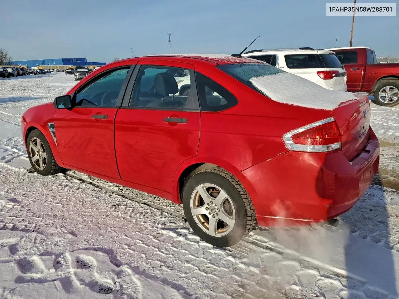 1FAHP35N58W288701 2008 Ford Focus Se