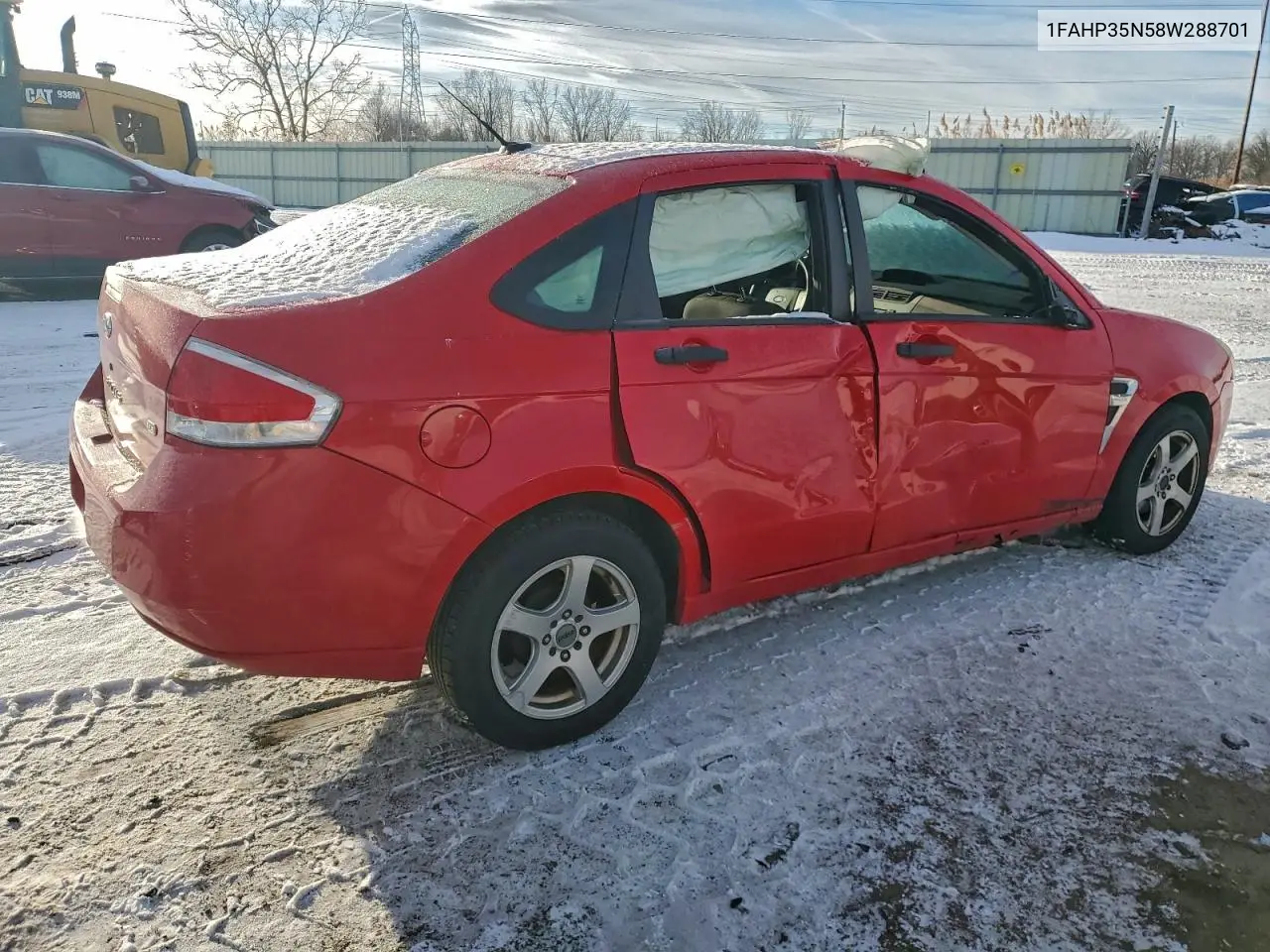1FAHP35N58W288701 2008 Ford Focus Se