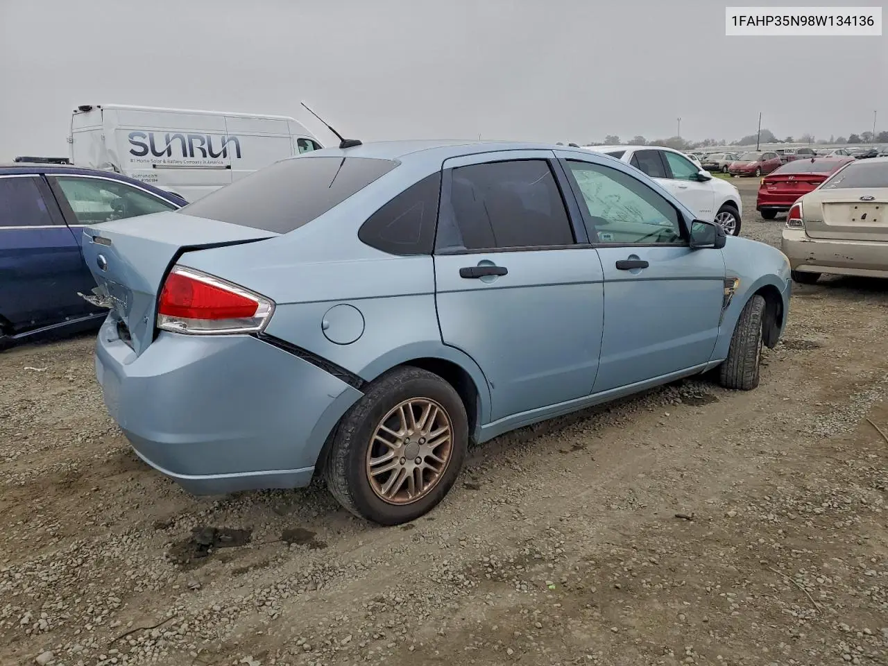 1FAHP35N98W134136 2008 Ford Focus Se