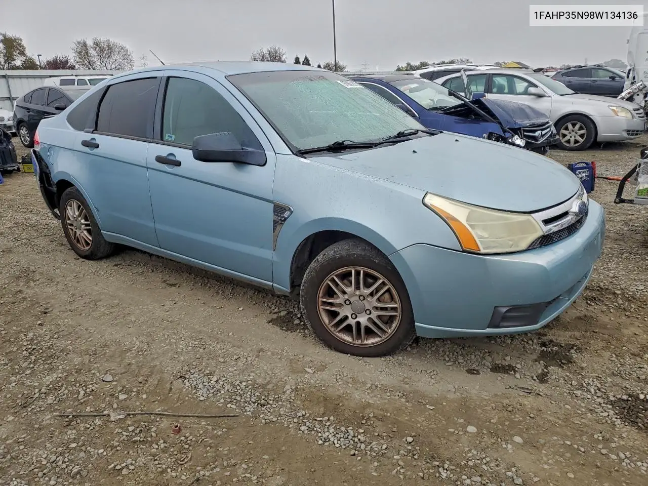 1FAHP35N98W134136 2008 Ford Focus Se