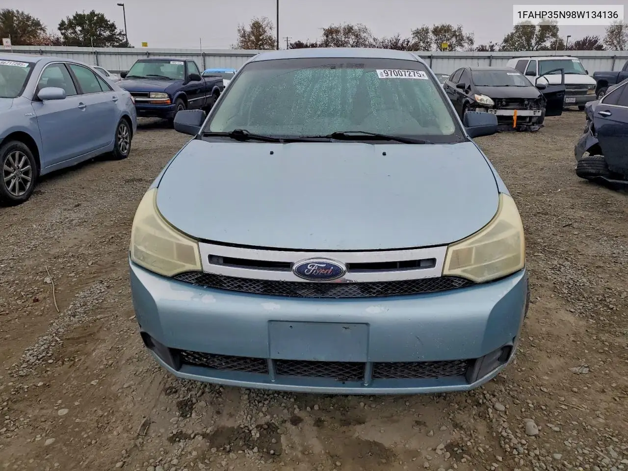 1FAHP35N98W134136 2008 Ford Focus Se