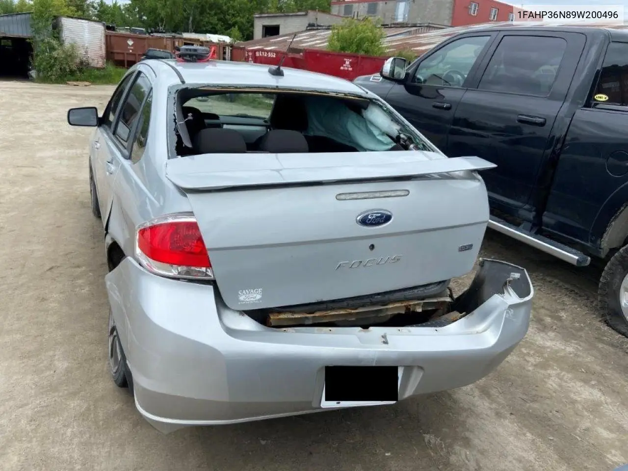 1FAHP36N89W200496 2009 Ford Focus Ses