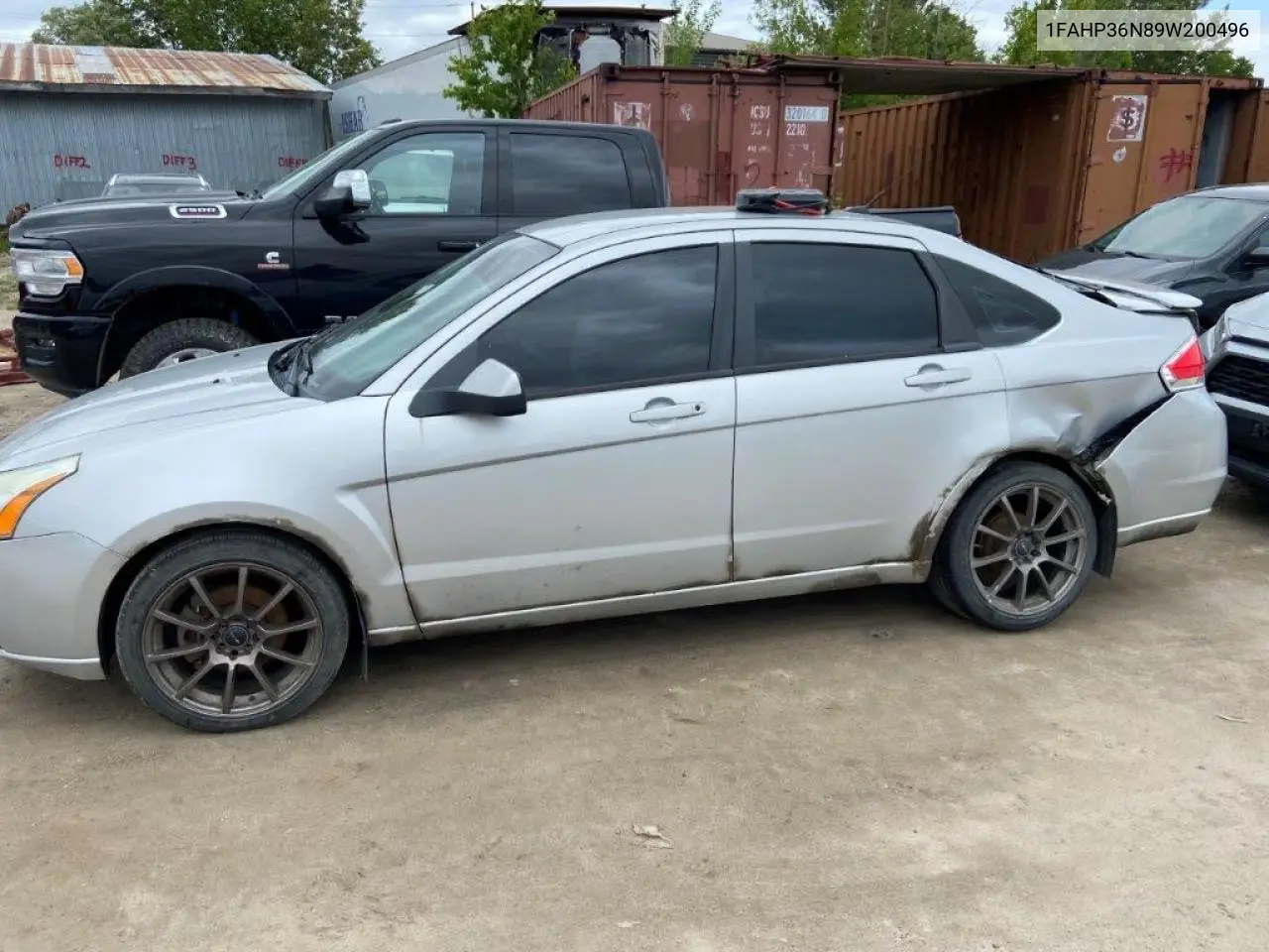 1FAHP36N89W200496 2009 Ford Focus Ses