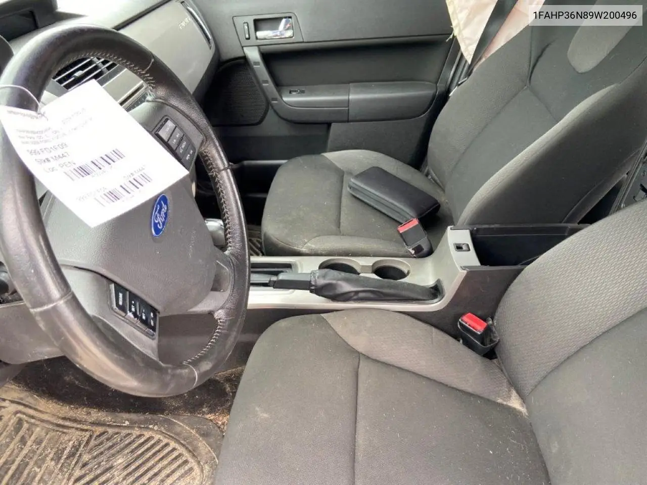 1FAHP36N89W200496 2009 Ford Focus Ses