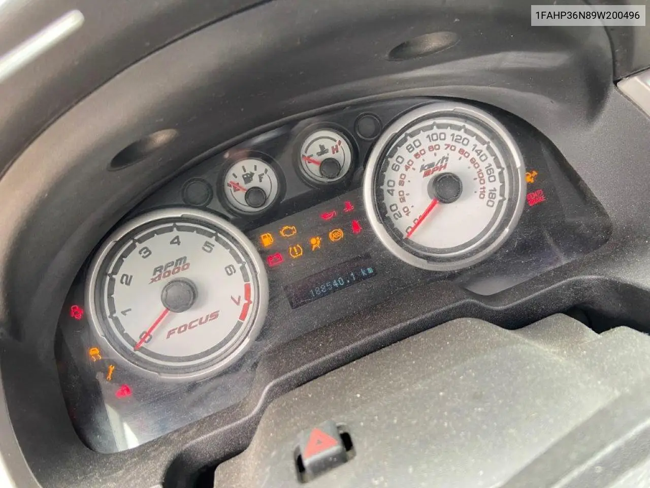 1FAHP36N89W200496 2009 Ford Focus Ses
