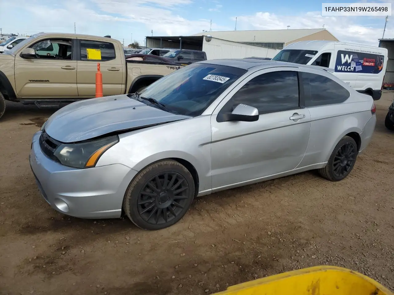 1FAHP33N19W265498 2009 Ford Focus Ses
