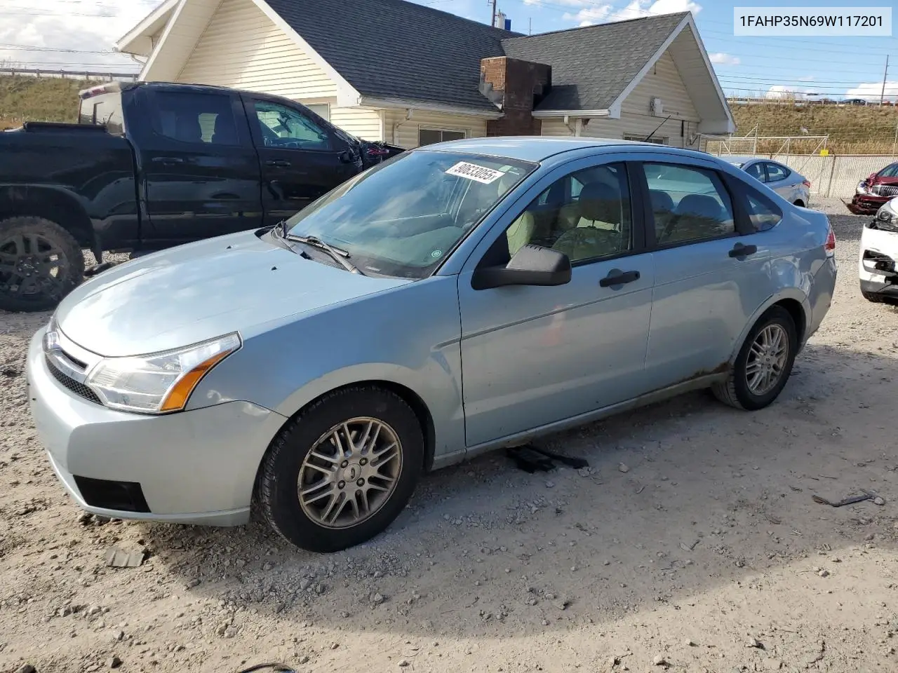 1FAHP35N69W117201 2009 Ford Focus Se