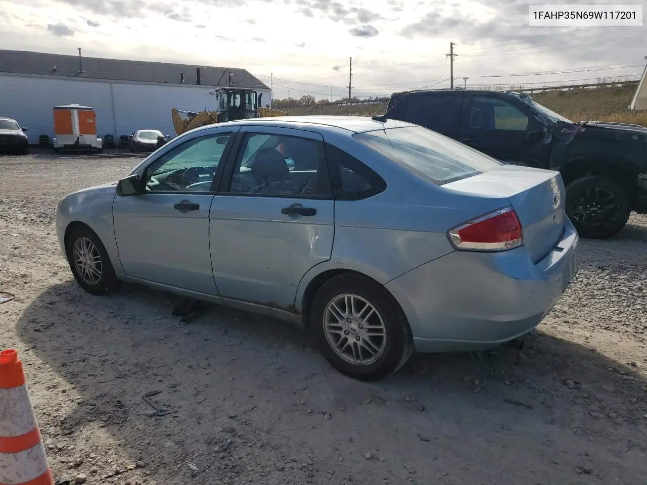 1FAHP35N69W117201 2009 Ford Focus Se