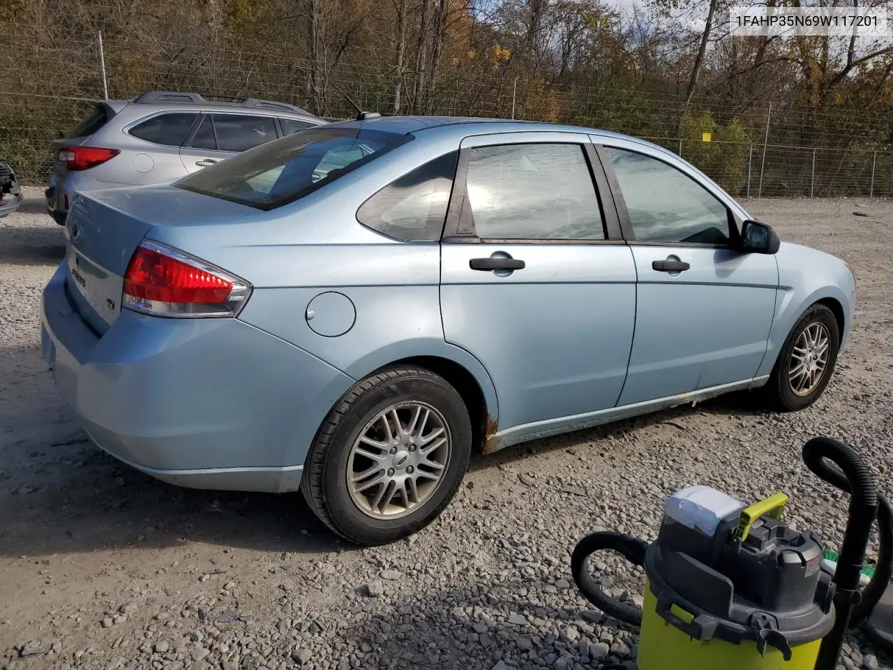 1FAHP35N69W117201 2009 Ford Focus Se