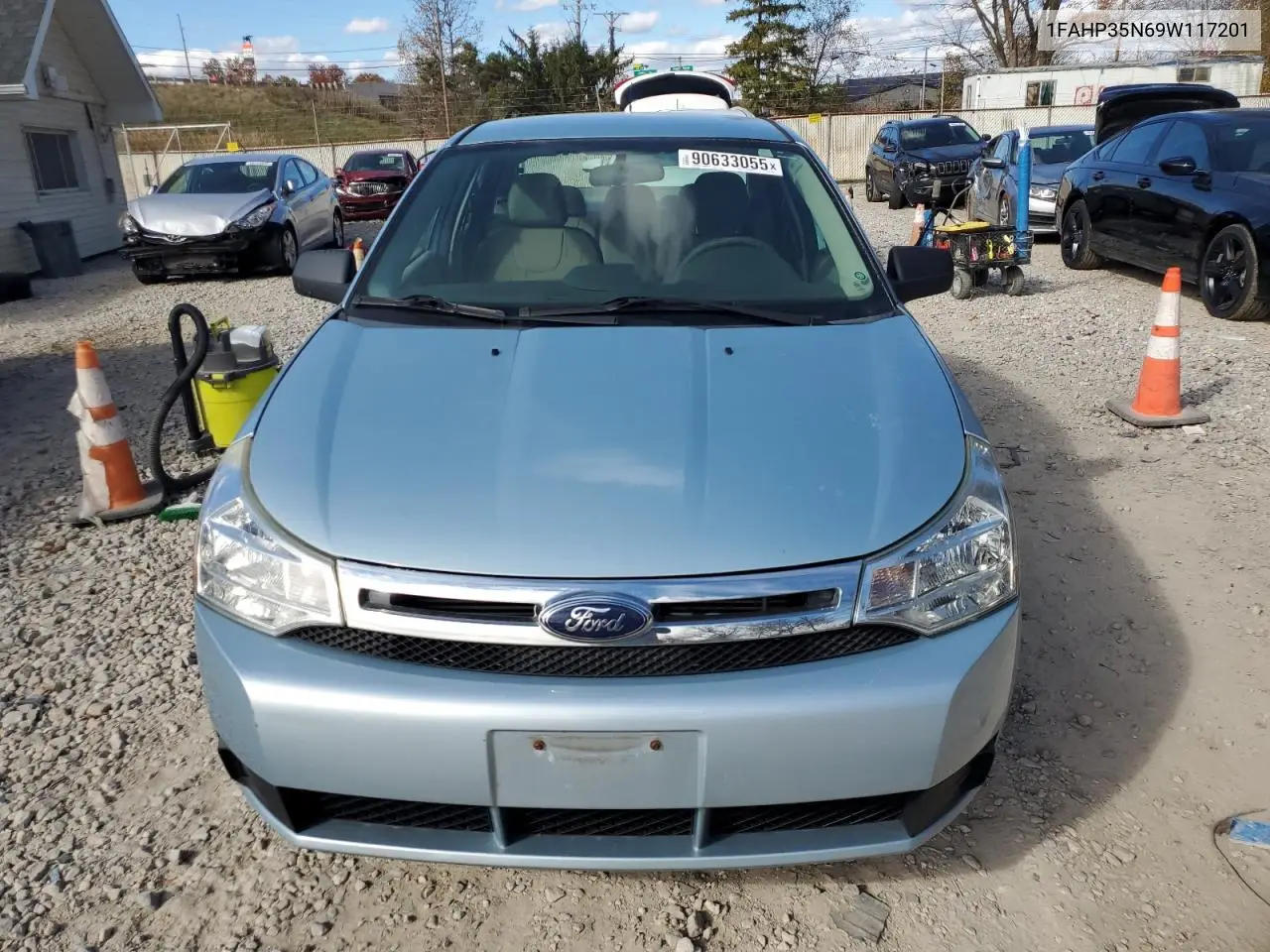 1FAHP35N69W117201 2009 Ford Focus Se