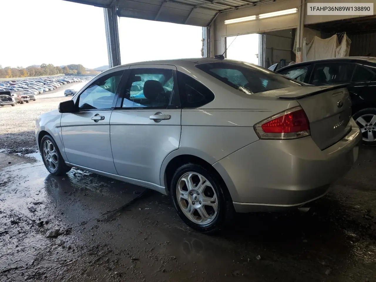 1FAHP36N89W138890 2009 Ford Focus Ses