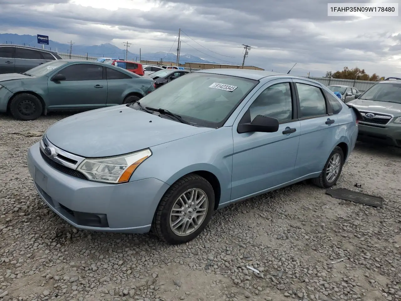 1FAHP35N09W178480 2009 Ford Focus Se