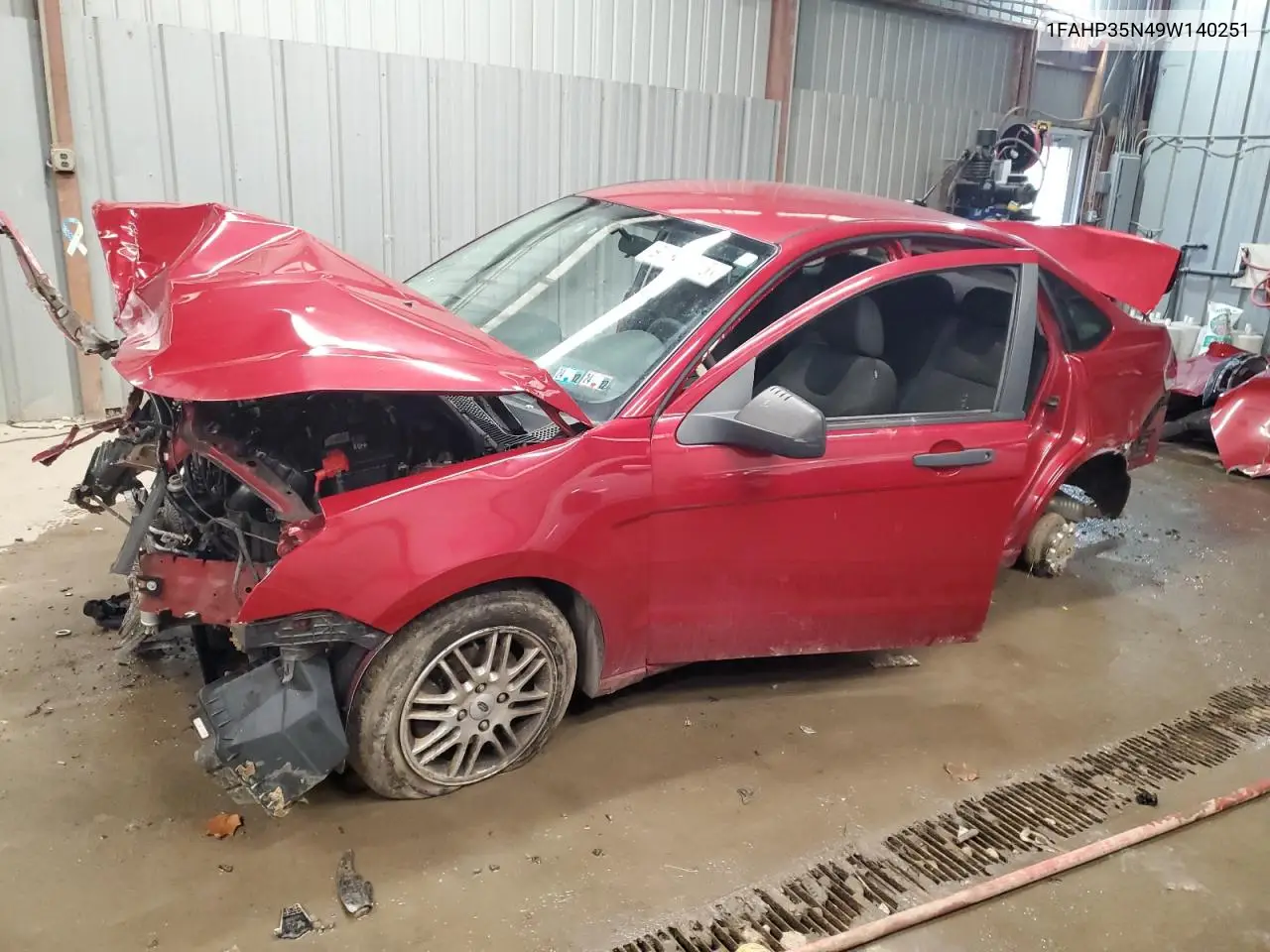 1FAHP35N49W140251 2009 Ford Focus Se