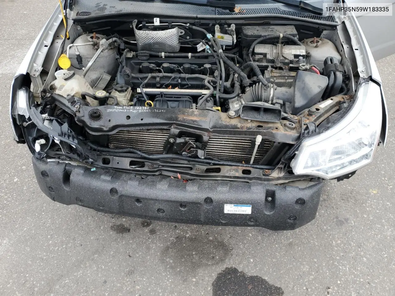 1FAHP35N59W183335 2009 Ford Focus Se