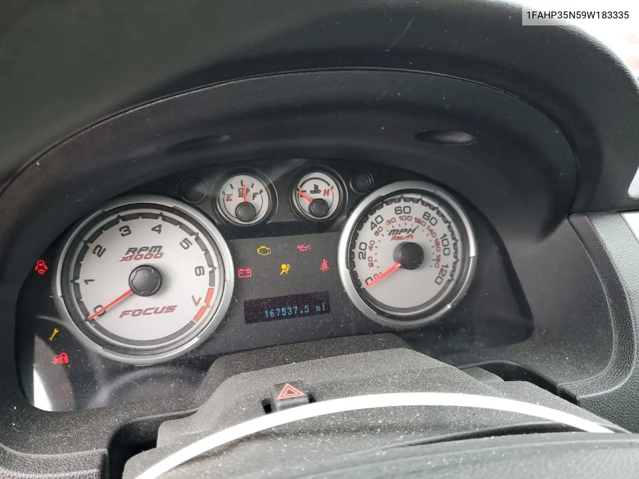 1FAHP35N59W183335 2009 Ford Focus Se