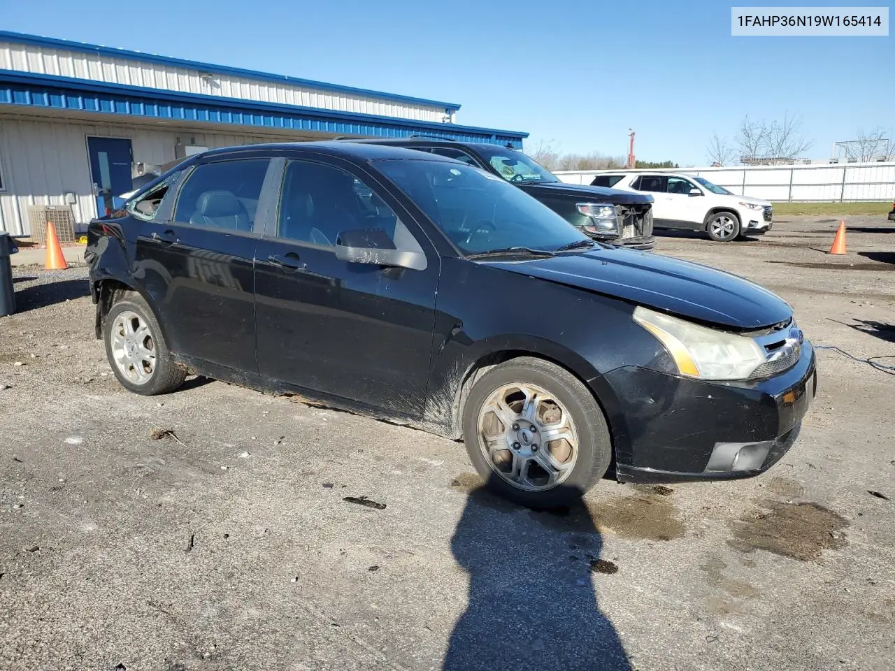 1FAHP36N19W165414 2009 Ford Focus Ses