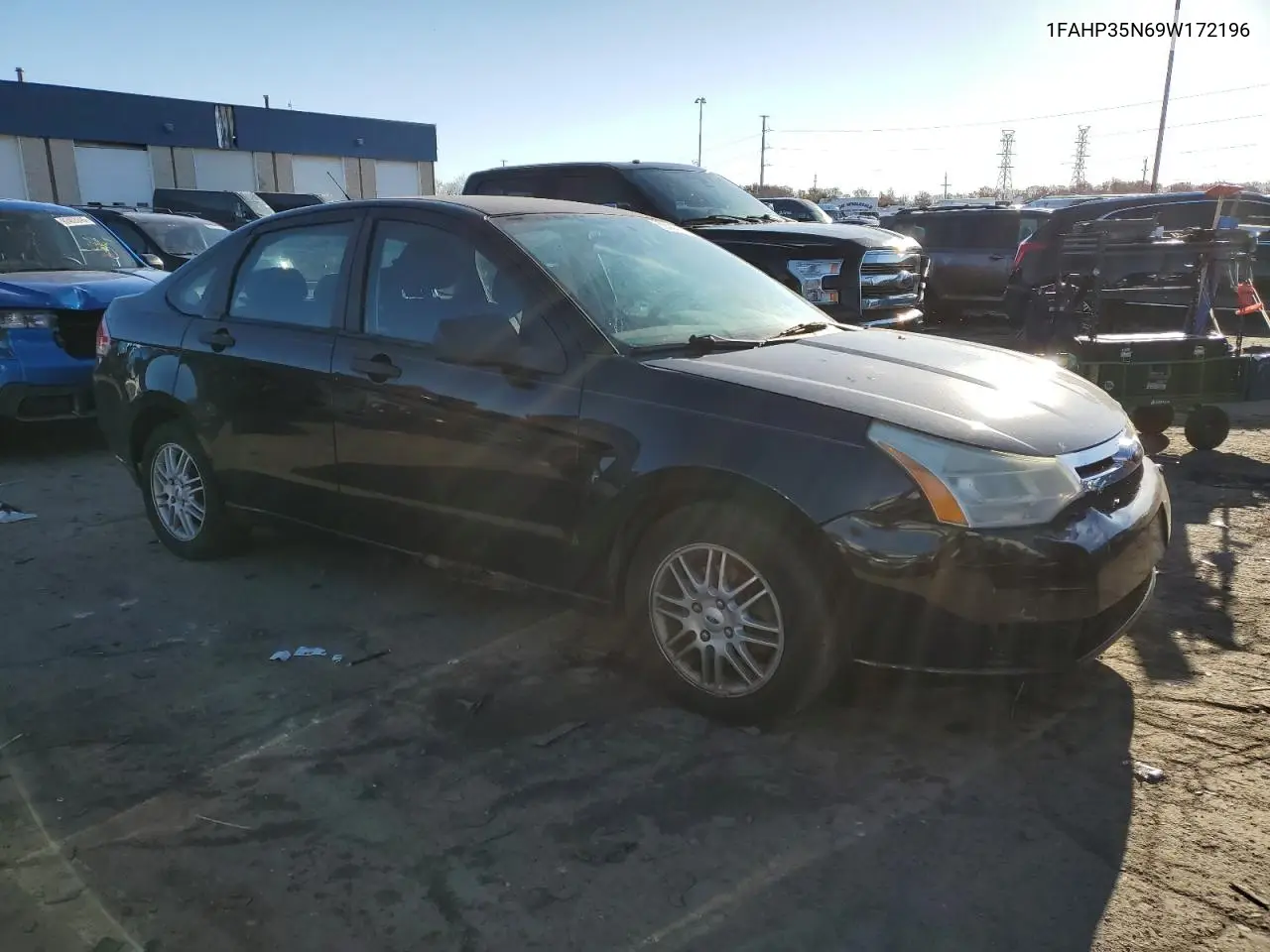1FAHP35N69W172196 2009 Ford Focus Se