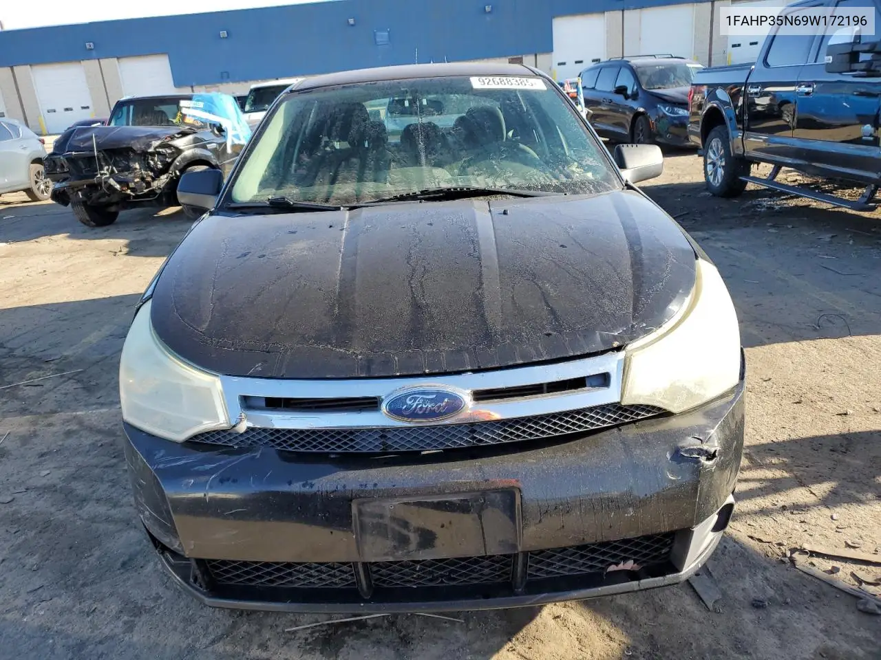 1FAHP35N69W172196 2009 Ford Focus Se