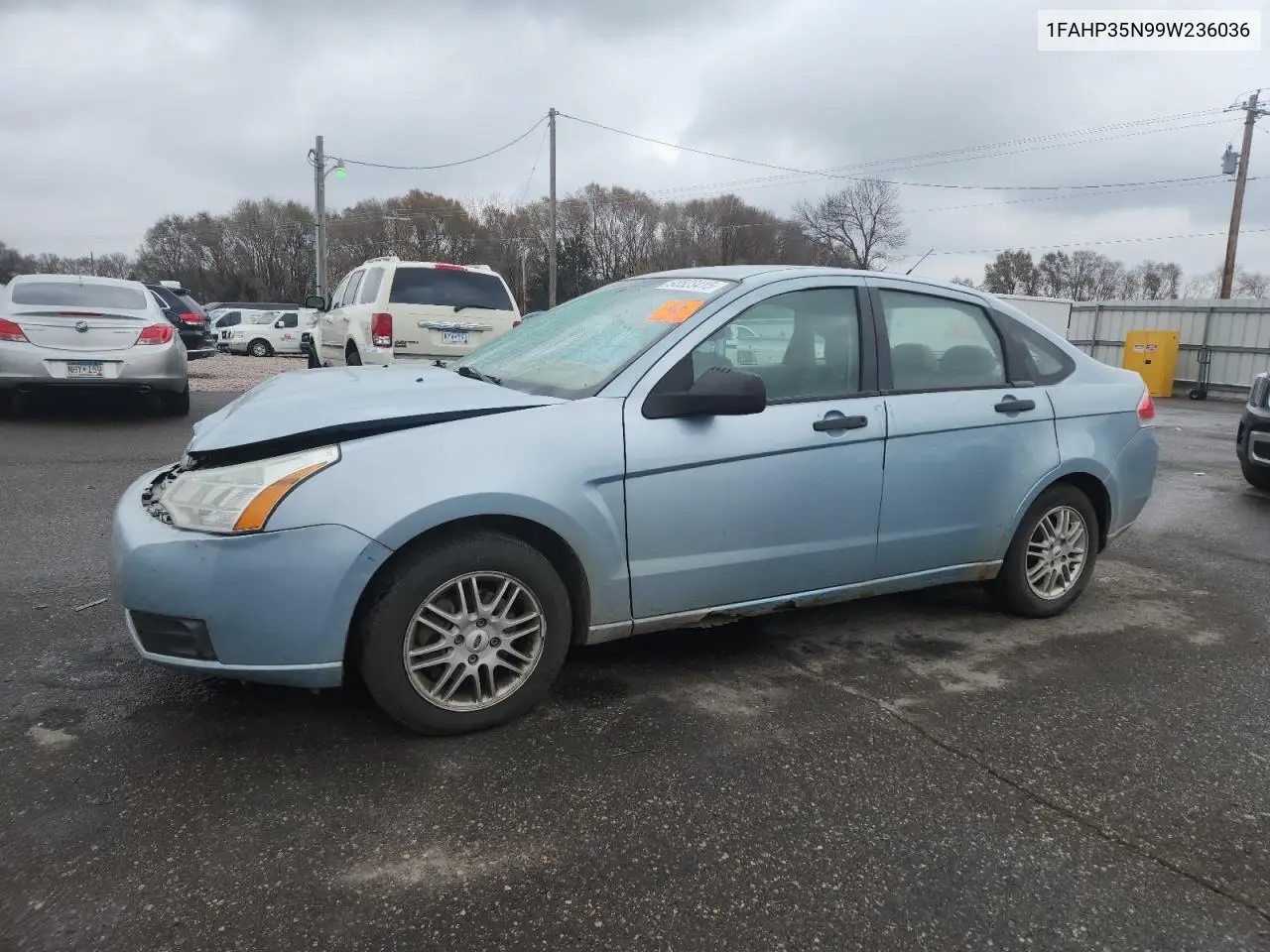 1FAHP35N99W236036 2009 Ford Focus Se