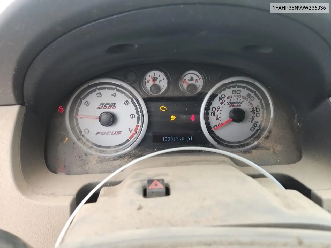 1FAHP35N99W236036 2009 Ford Focus Se