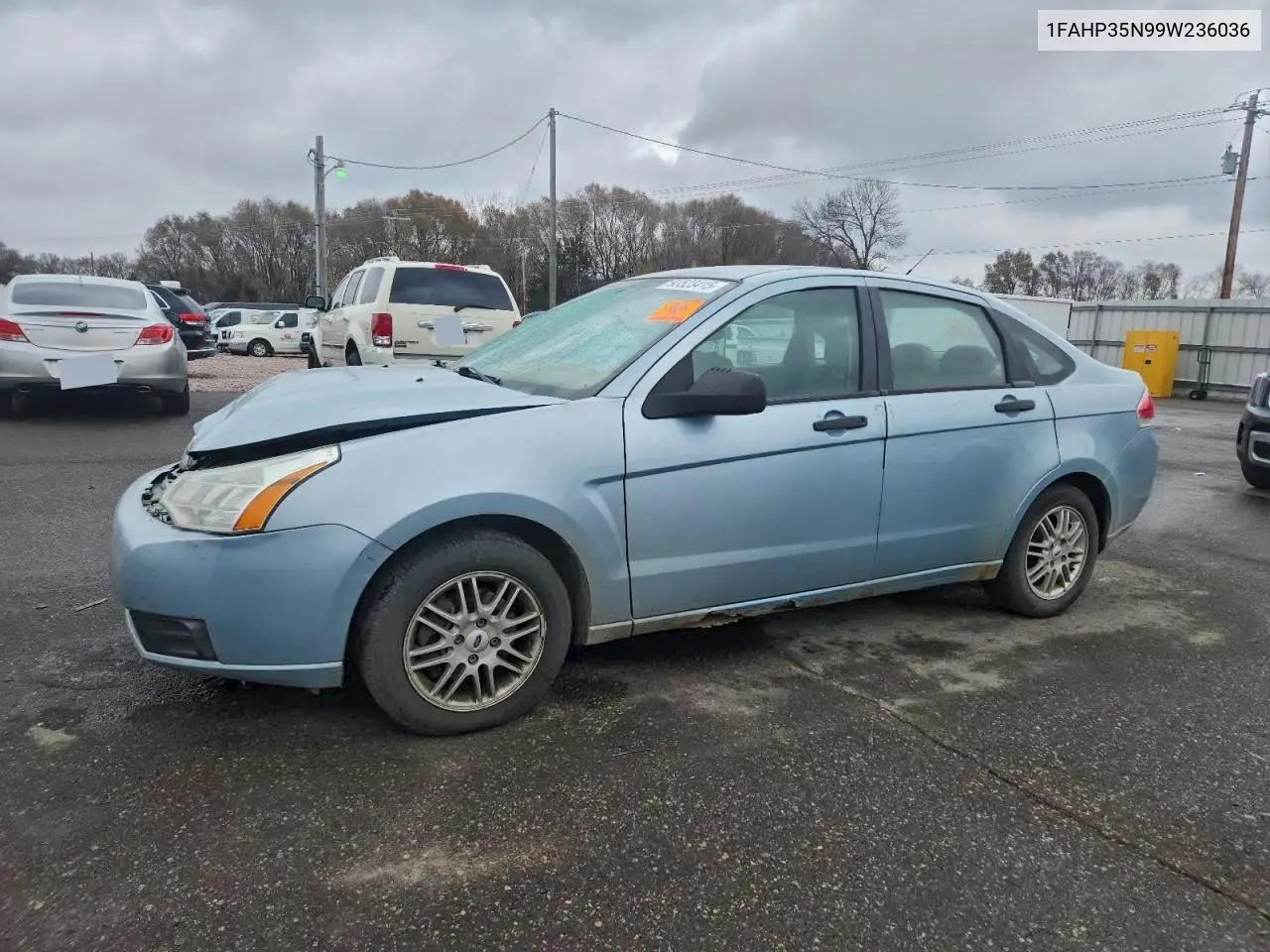 1FAHP35N99W236036 2009 Ford Focus Se