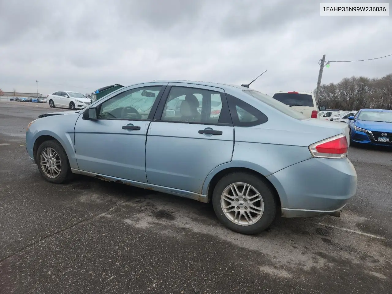 1FAHP35N99W236036 2009 Ford Focus Se