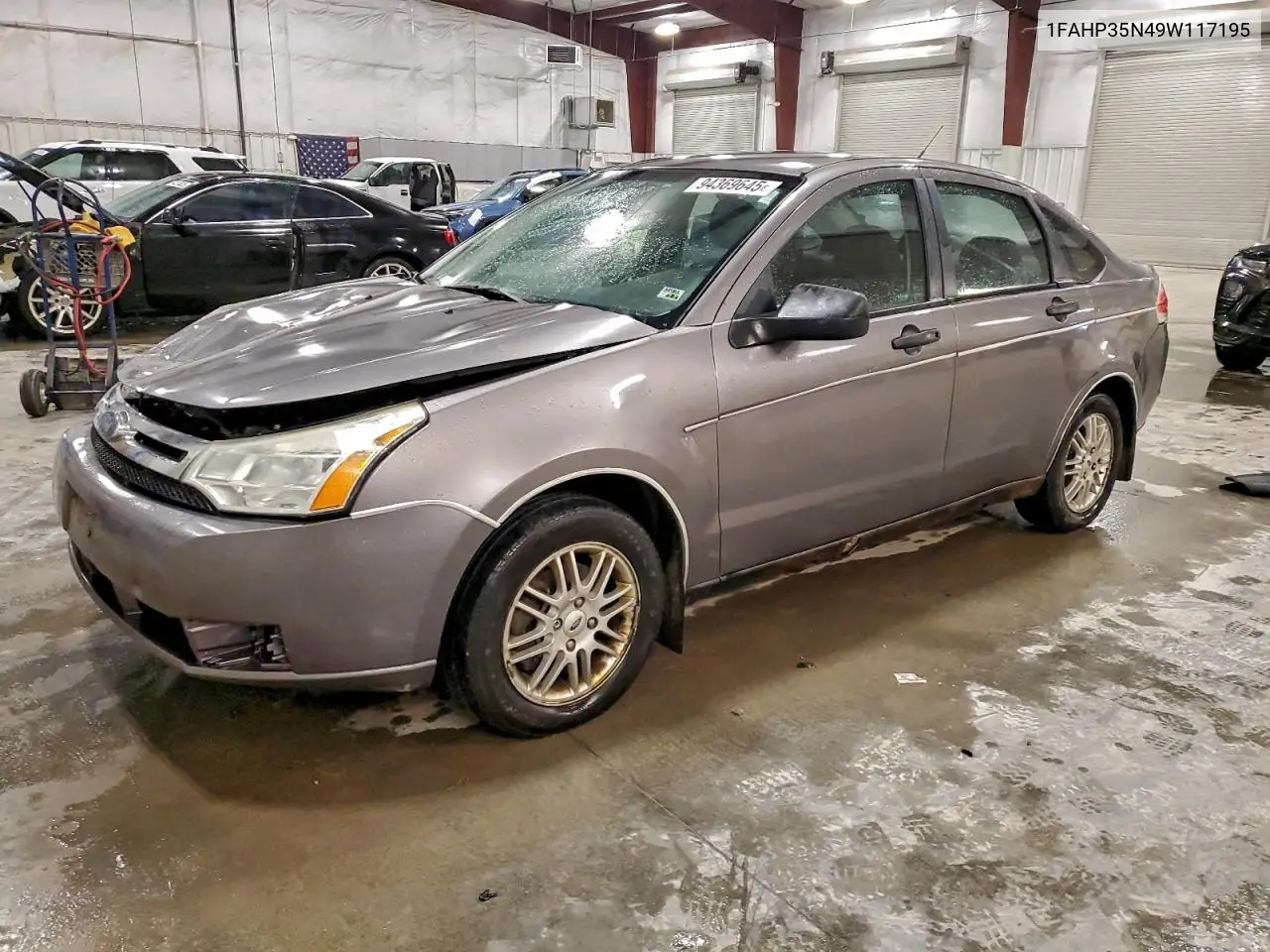 1FAHP35N49W117195 2009 Ford Focus Se