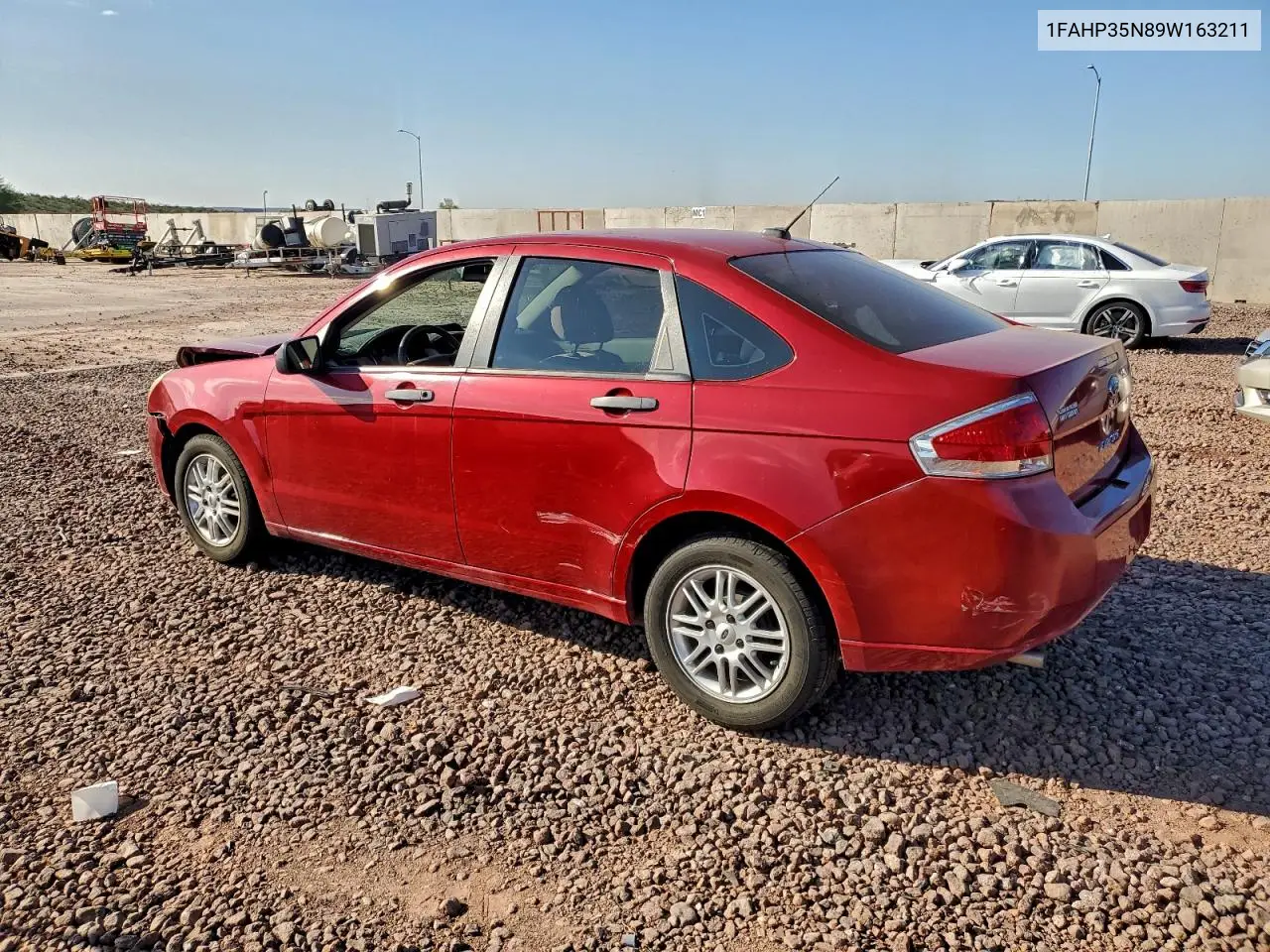 1FAHP35N89W163211 2009 Ford Focus Se