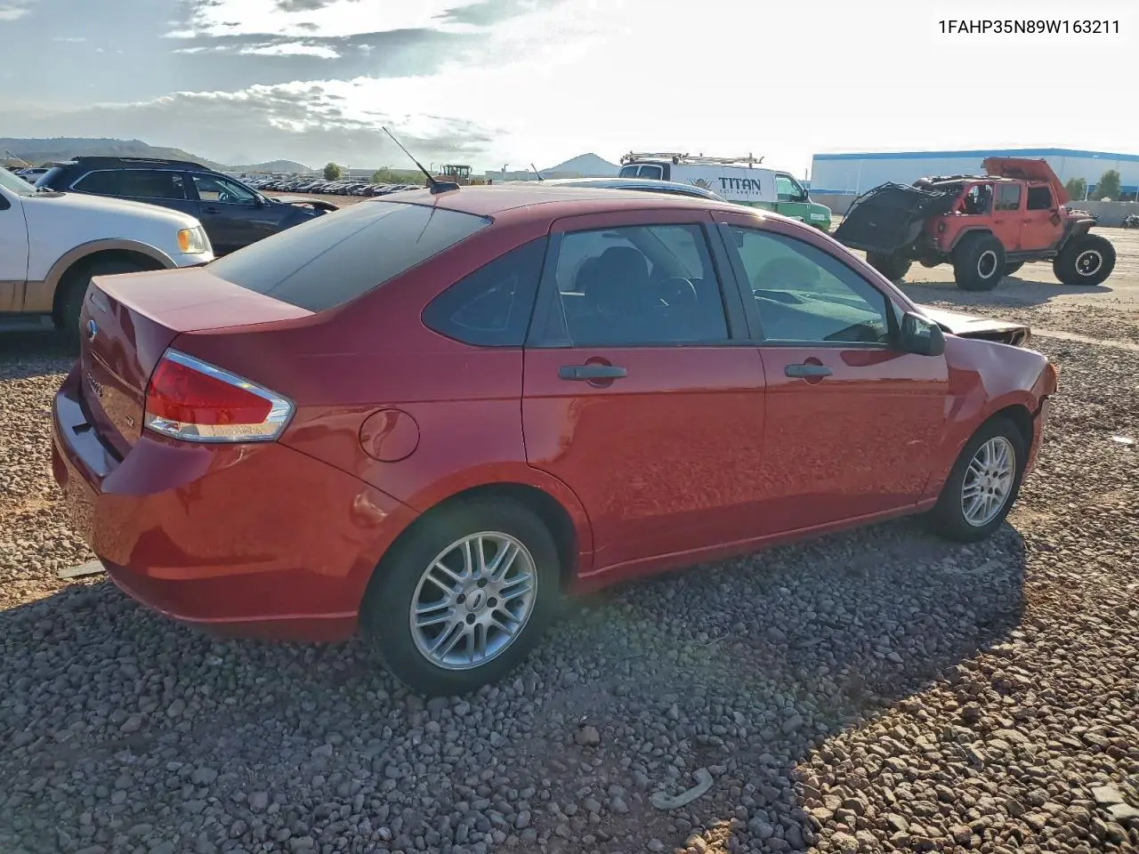 1FAHP35N89W163211 2009 Ford Focus Se