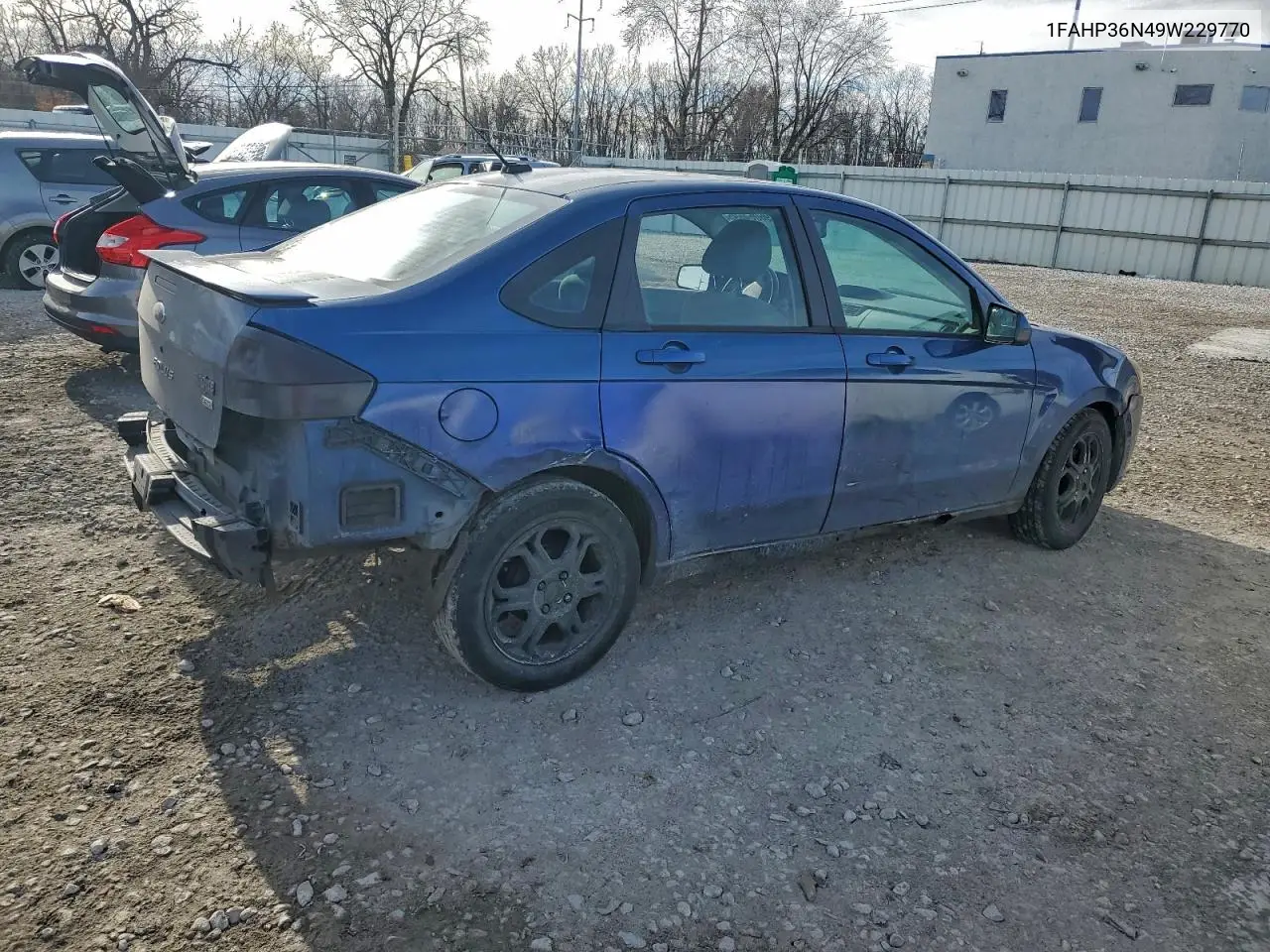 1FAHP36N49W229770 2009 Ford Focus Ses