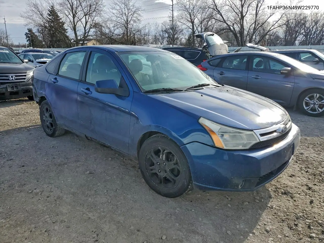 1FAHP36N49W229770 2009 Ford Focus Ses