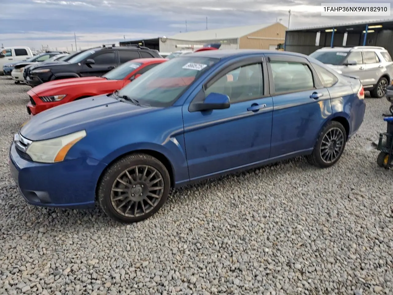 1FAHP36NX9W182910 2009 Ford Focus Ses