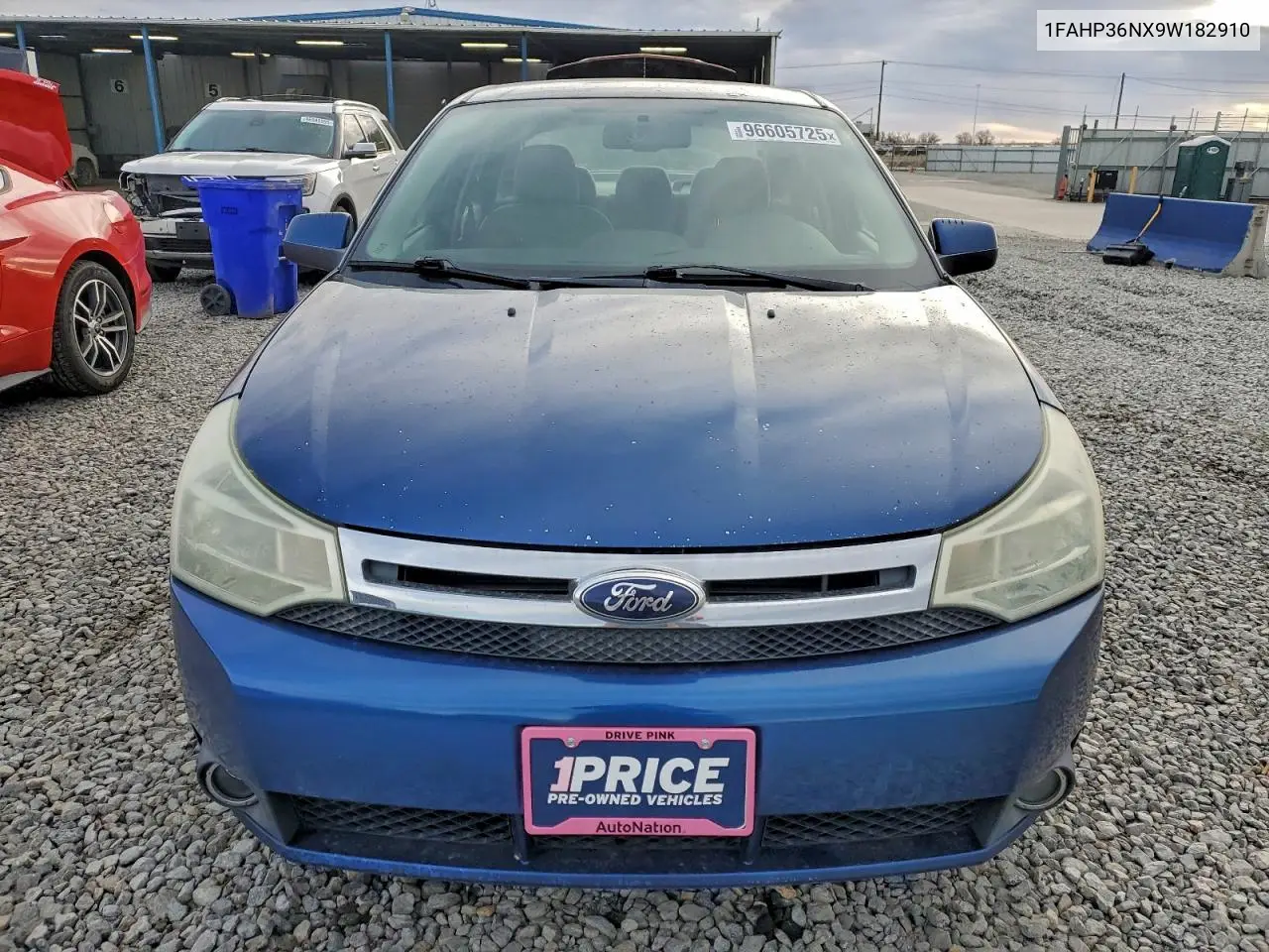 1FAHP36NX9W182910 2009 Ford Focus Ses