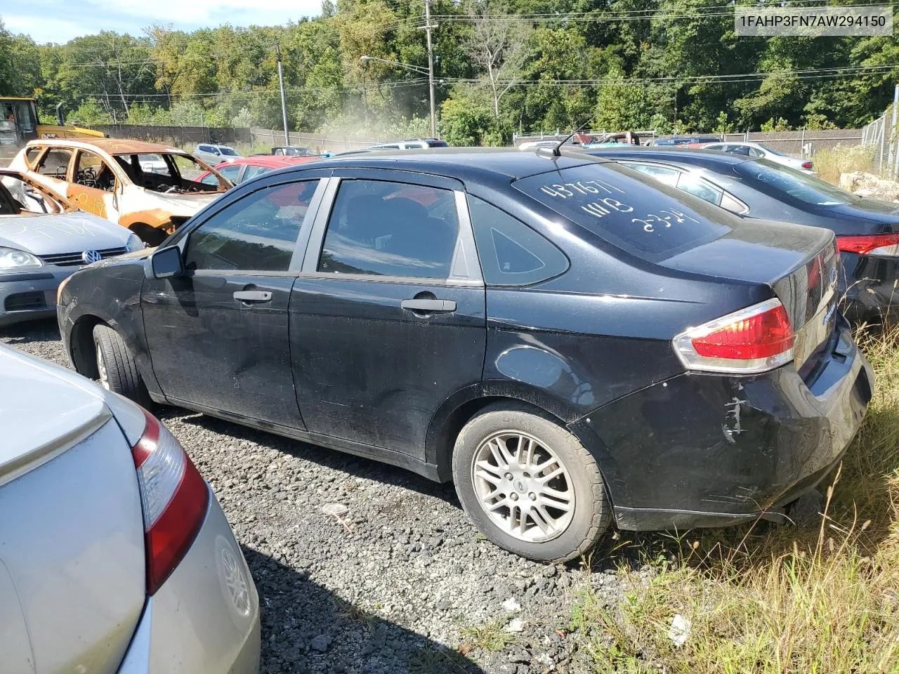 2010 Ford Focus Se VIN: 1FAHP3FN7AW294150 Lot: 72333814