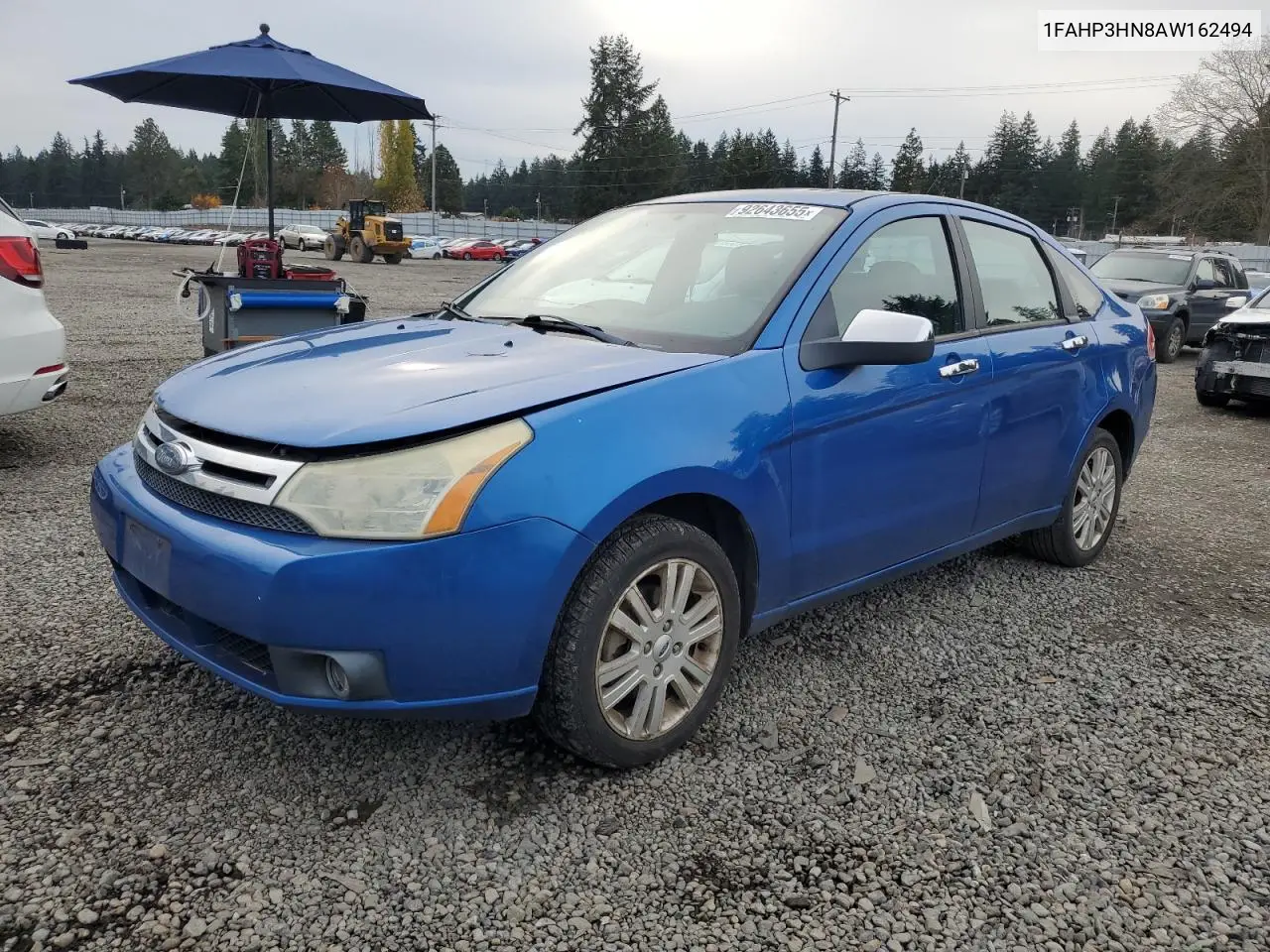 1FAHP3HN8AW162494 2010 Ford Focus Sel